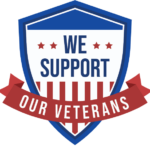 We Support Veterans Logo